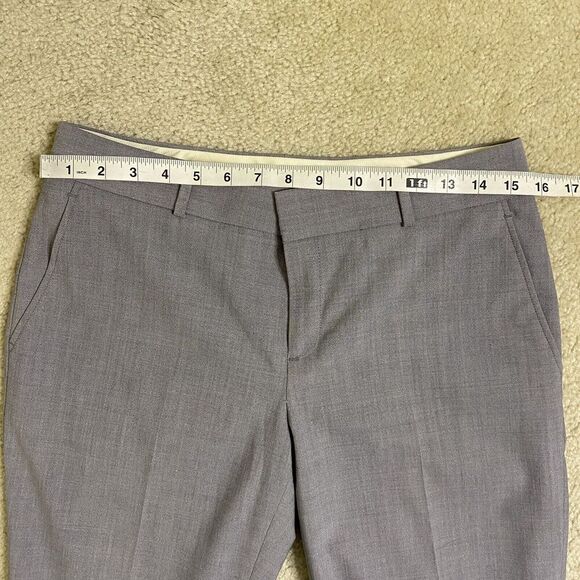 Banana Republic Pants Womens Size 4 Gray The Martin Fit Trousers Business Career - Picture 6 of 8